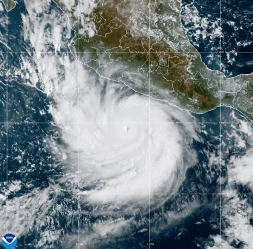 Hurricane Polo fuels fears of landslides and flooding in Mexico's southwest